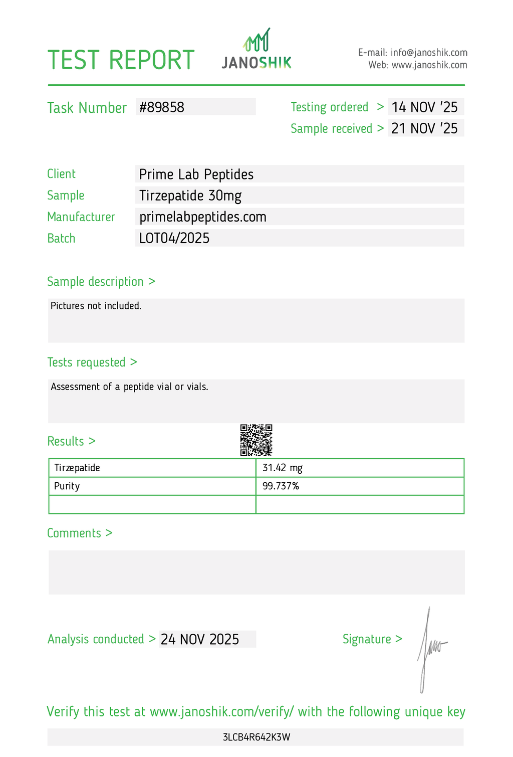 Tirzepatide – 30mg