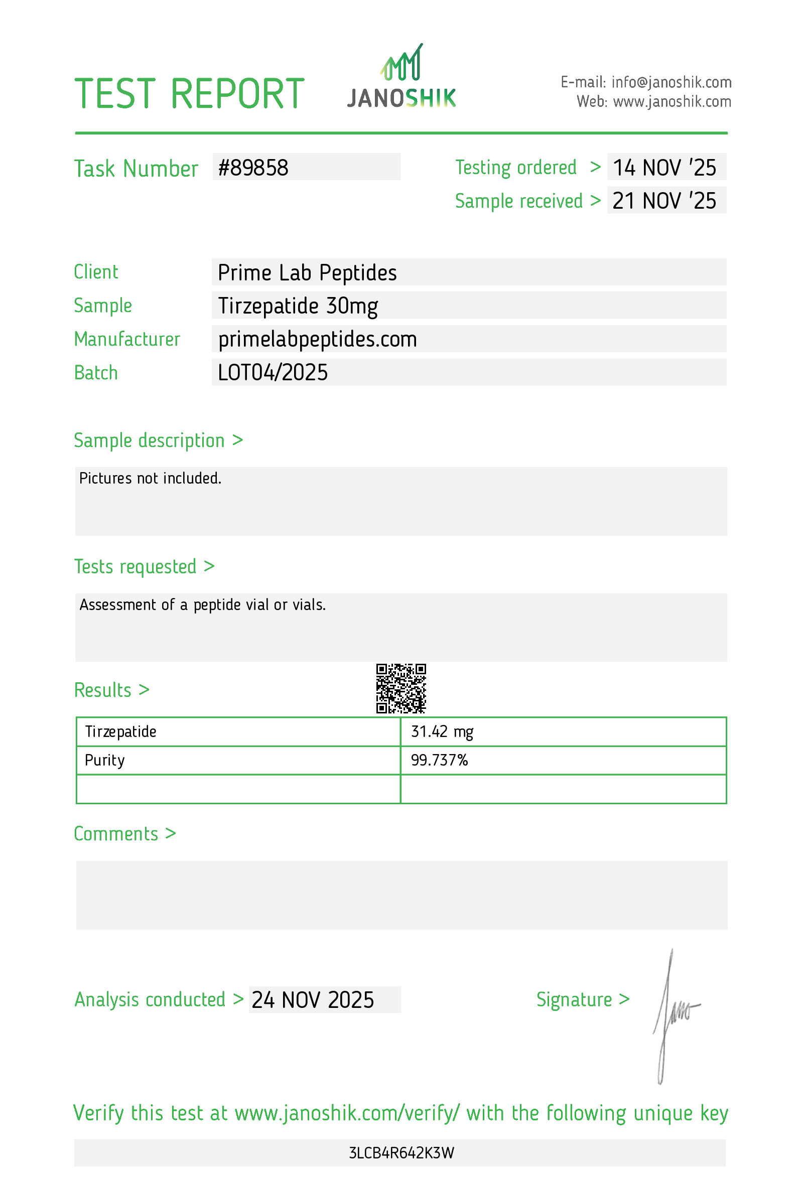 Tirzepatide – 30mg